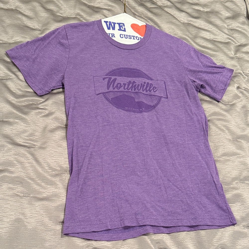 Northville Purple Graphic T-Shirt